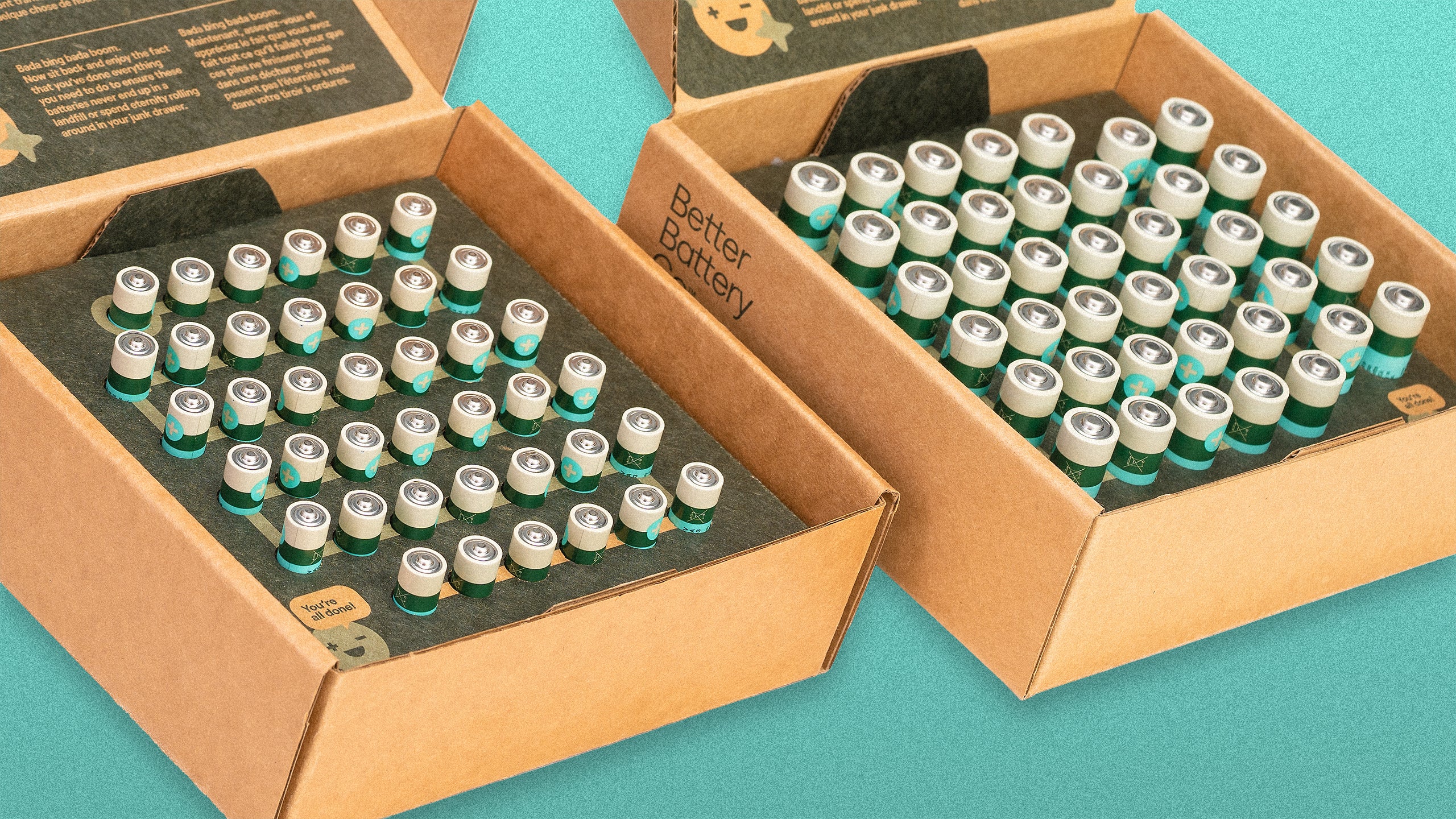 Better Battery Co designed better battery packaging