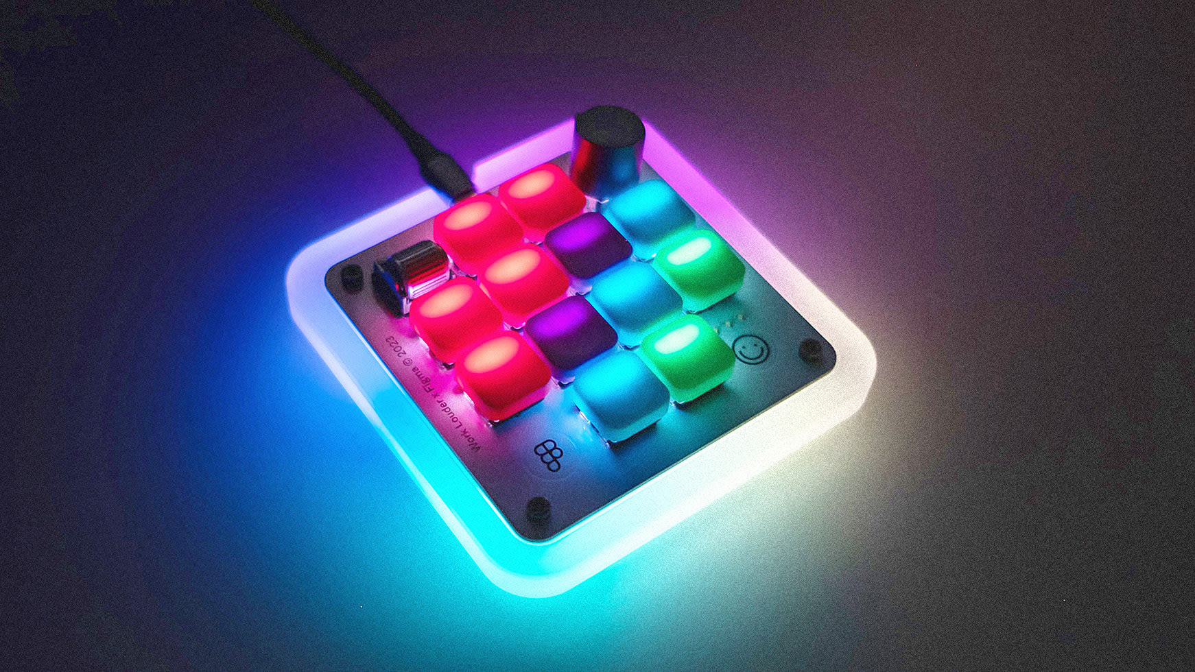 Figma's new Creator Micro keyboard lets designers customize their shortcuts