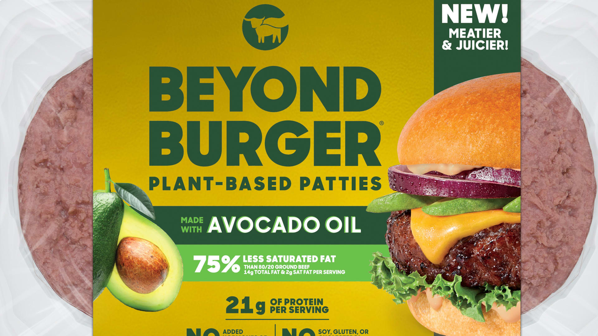 Beyond Meat's new healthier plant-based burger goes on sale this spring