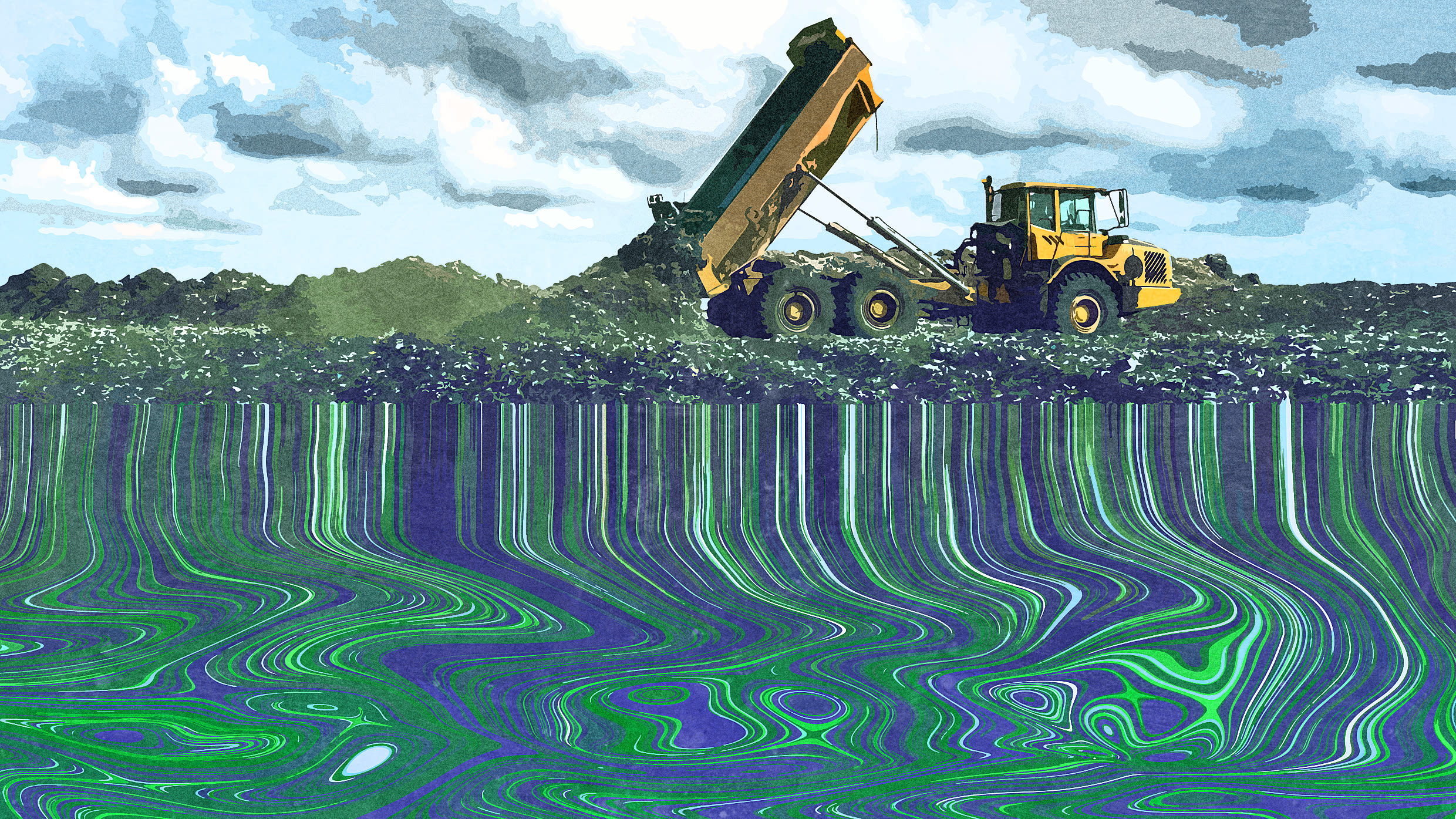 Arsenic in landfills is still leaching into groundwater worldwide