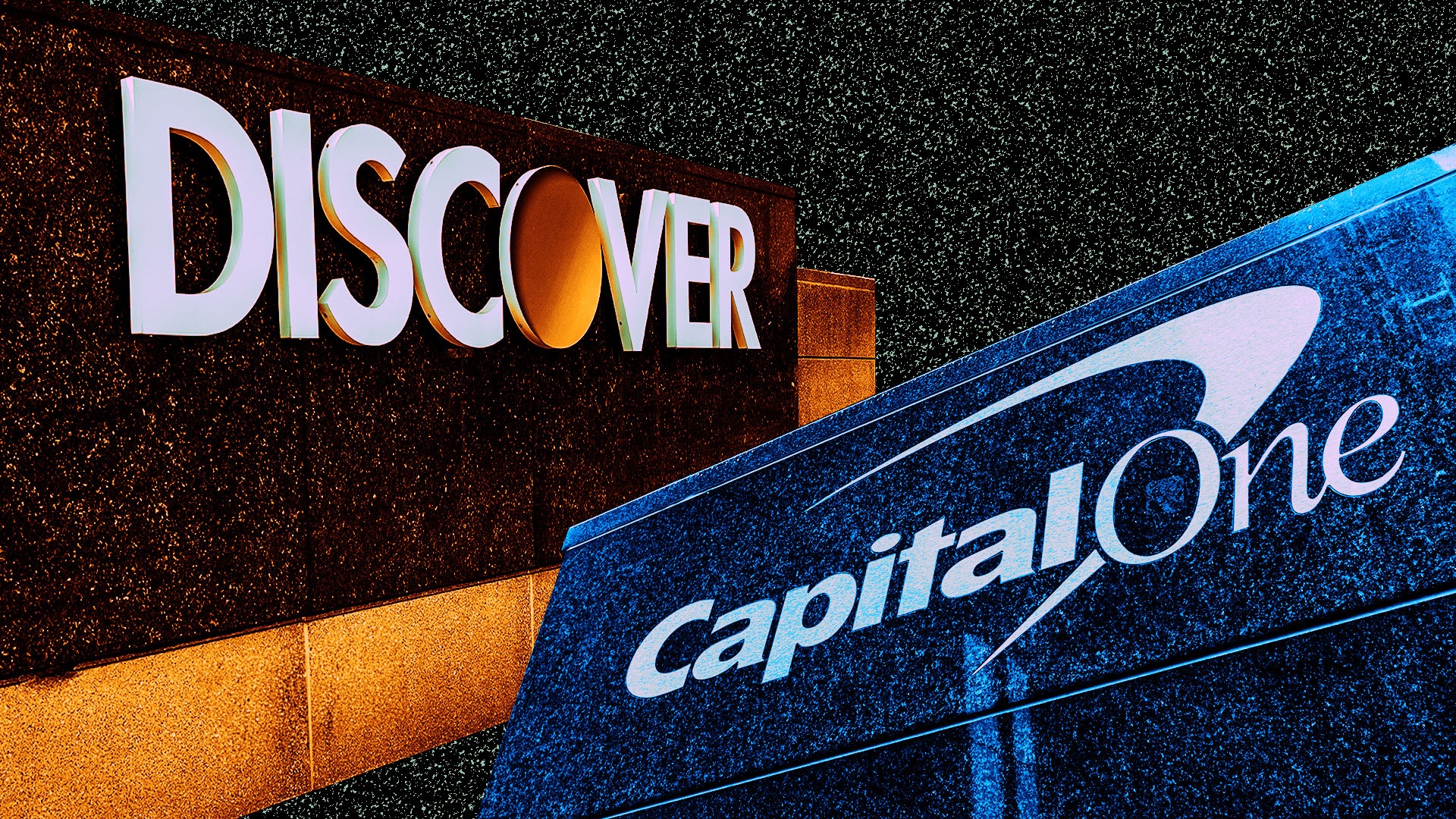 Capital One stock price falls on Discover credit card merger news