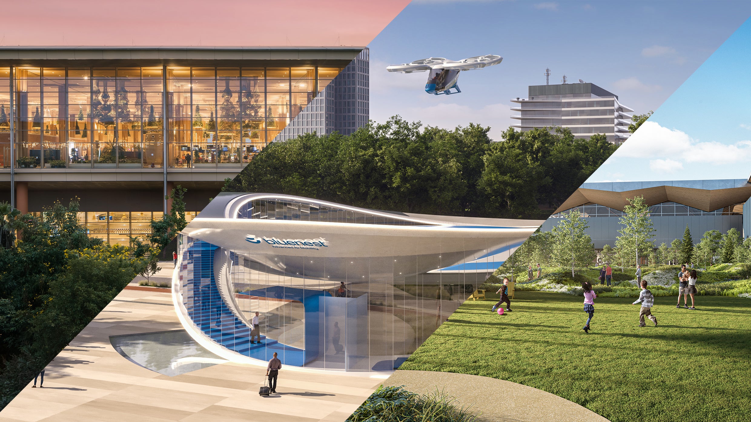 What will the airport of the future look like? Architects already