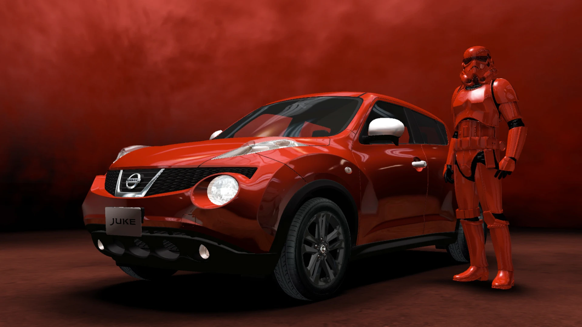 非売品】NISSAN 日産 JUKE スターウォーズ STAR WARS フィギュア