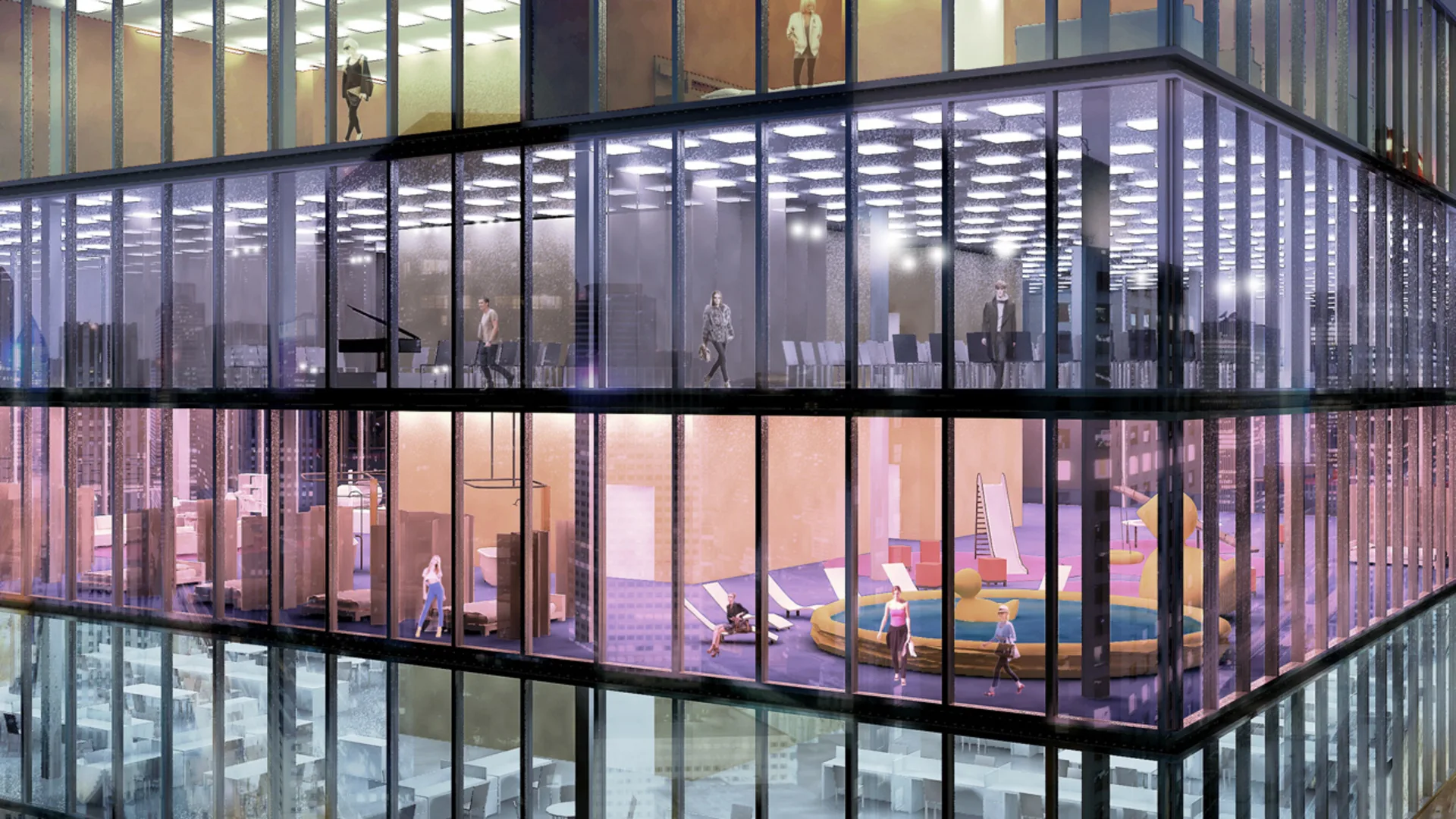 Turning Vacant New York City Office Space Into A Fun Pop-Up Hotel