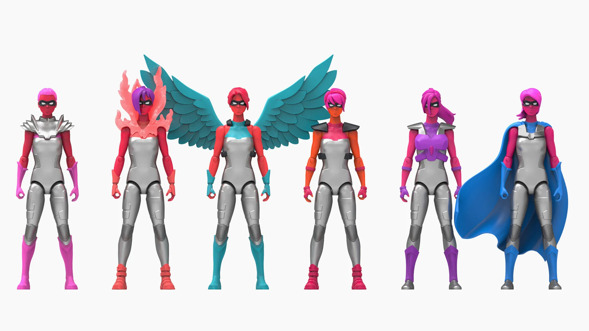 Badass Female Action Figures That Have Strong Quads, Not Big Busts