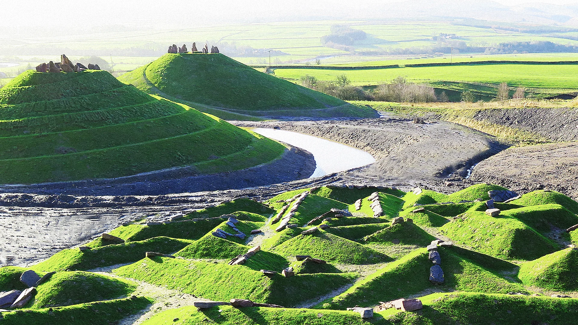 This Abandoned Coal Mine In Scotland Is Now A Modern-Day Stonehenge