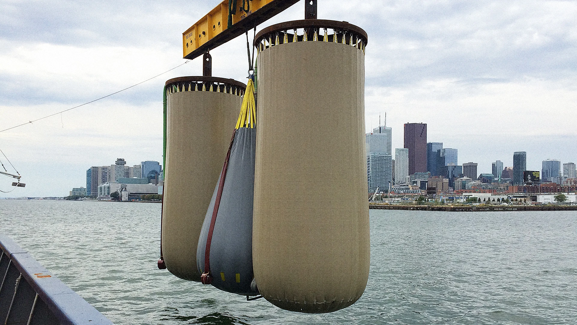 Toronto Is Backing Up Its Electric Grid With Big Air Bags At The Bottom Of Lake Ontario