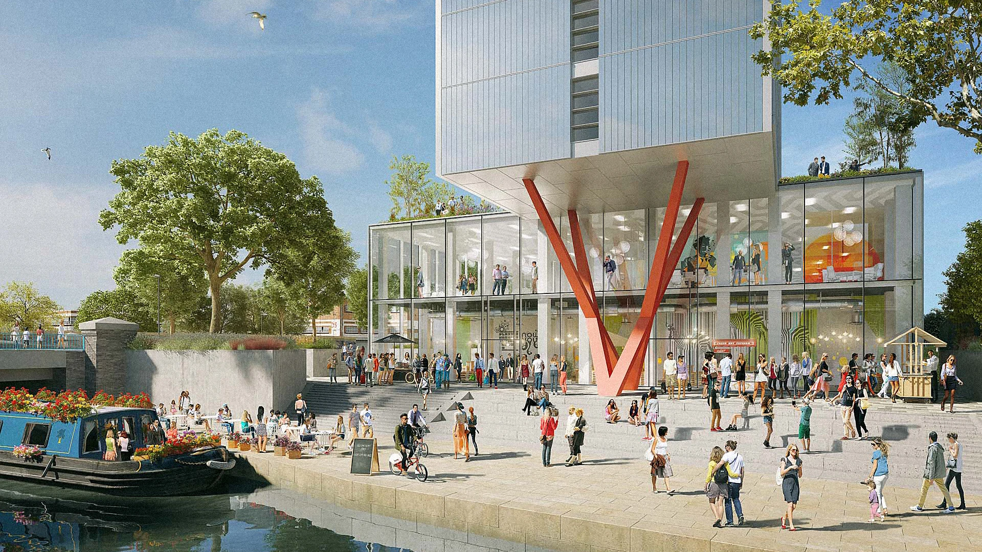 These London High-Rises Are A Massive Experiment In Co-Living