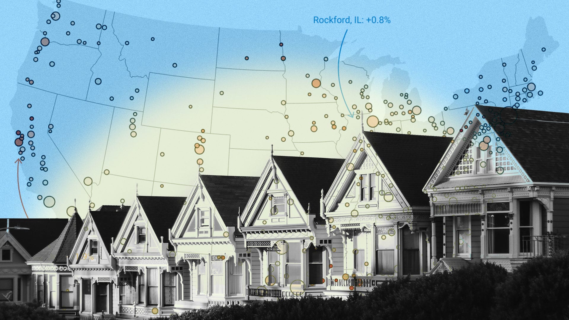 Zillow vs. Moody's Updated home price forecasts for 400 housing