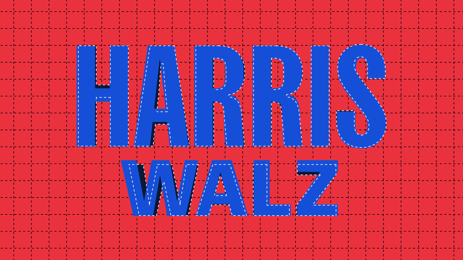 The Harris-Walz logo just got a subtle makeover. Can you see it? - Fast