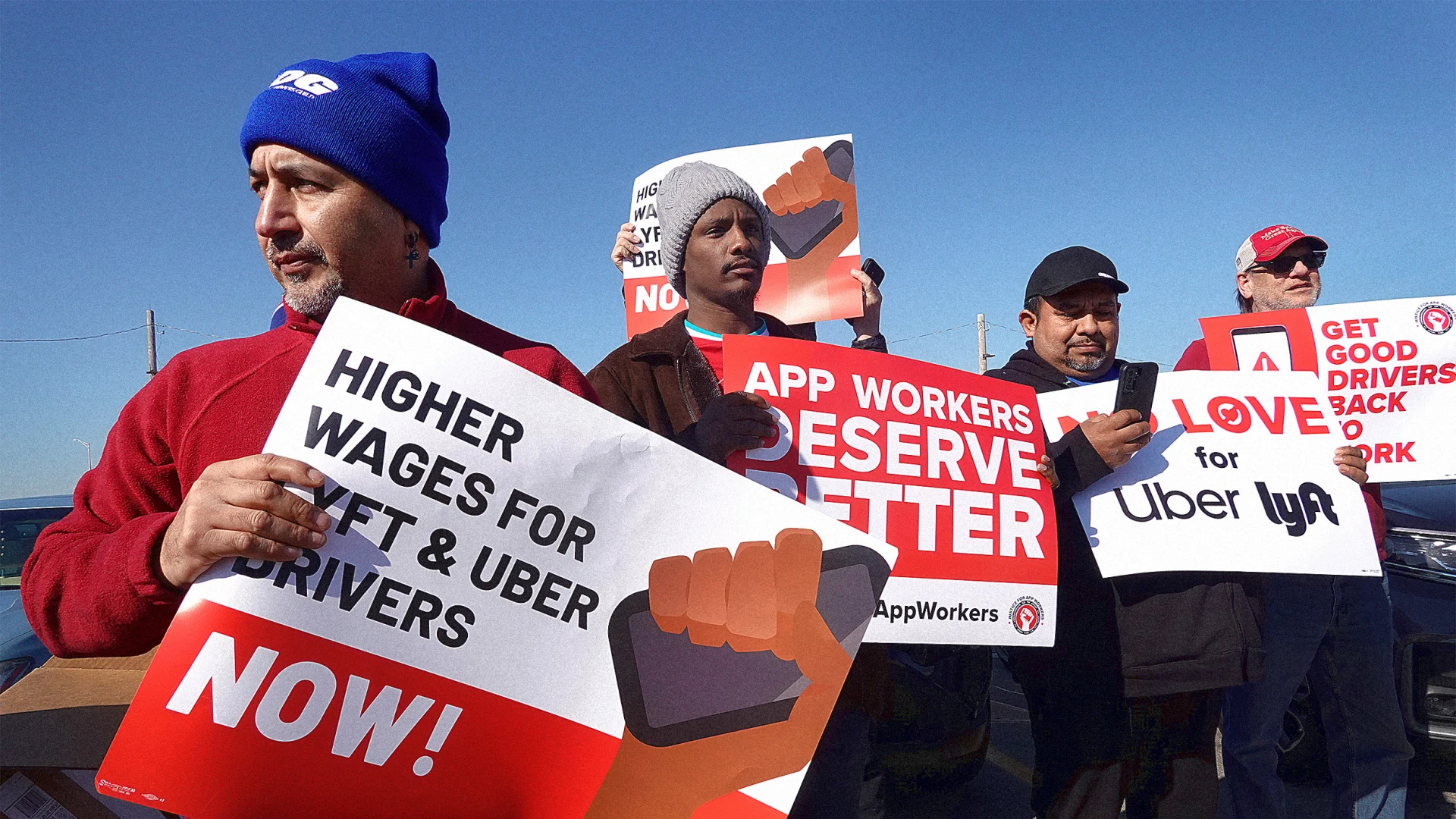 How Uber and Lyft drivers across the country are banding together 