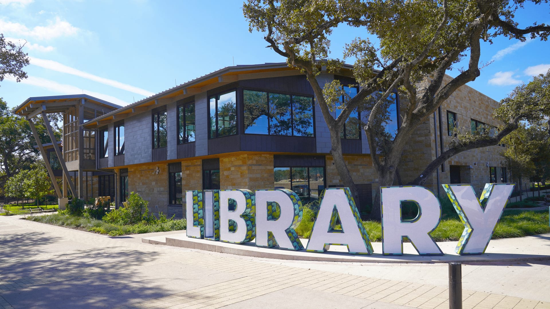 Why this Austin suburb made a library the centerpiece of its new