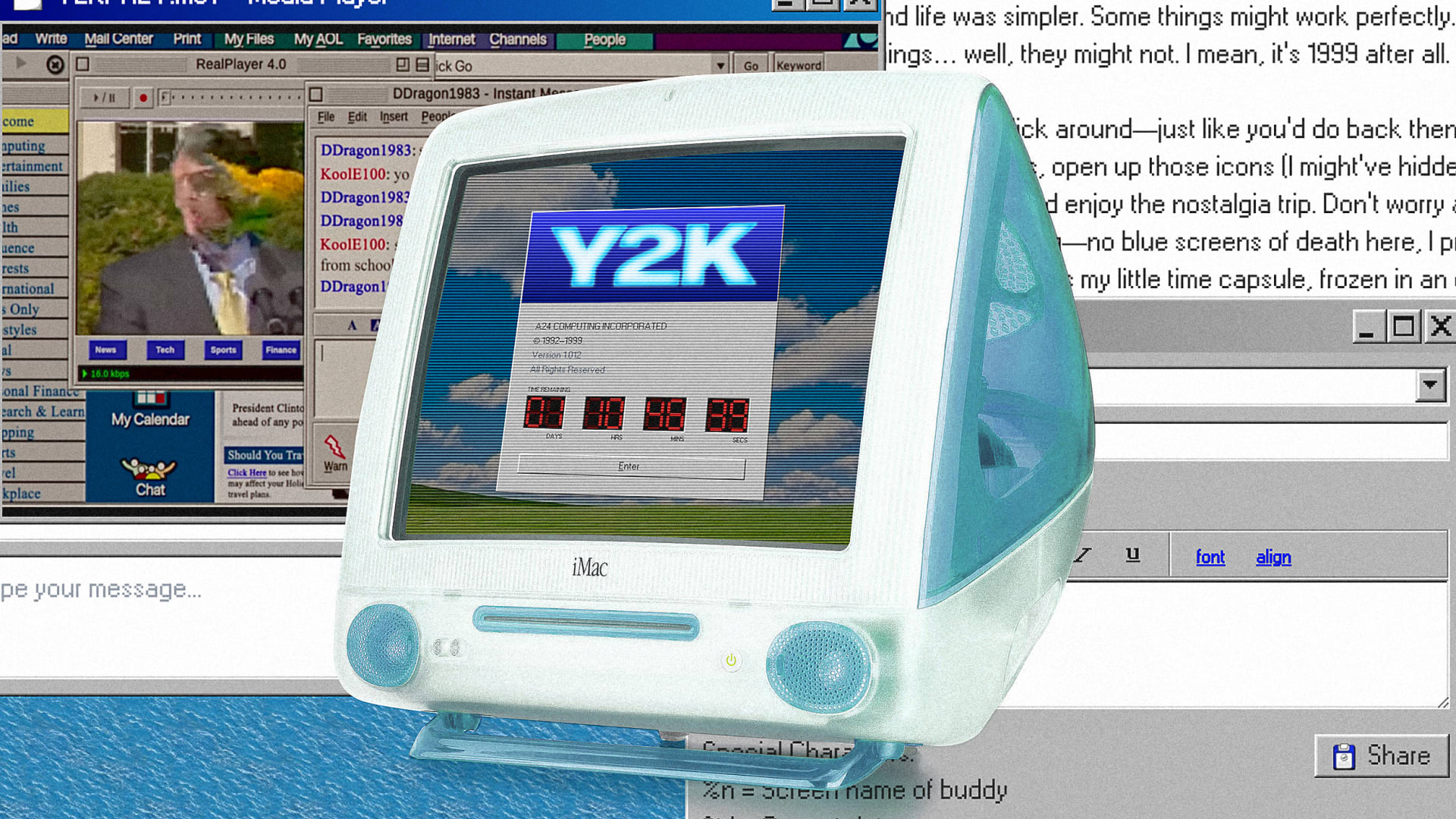 Turn off your away message. A24’s Y2K microsite just brought back AIM