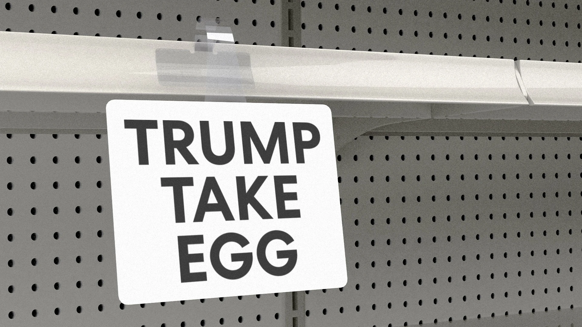 How ‘Trump Take Egg’ captured the mood of an inflation-weary nation