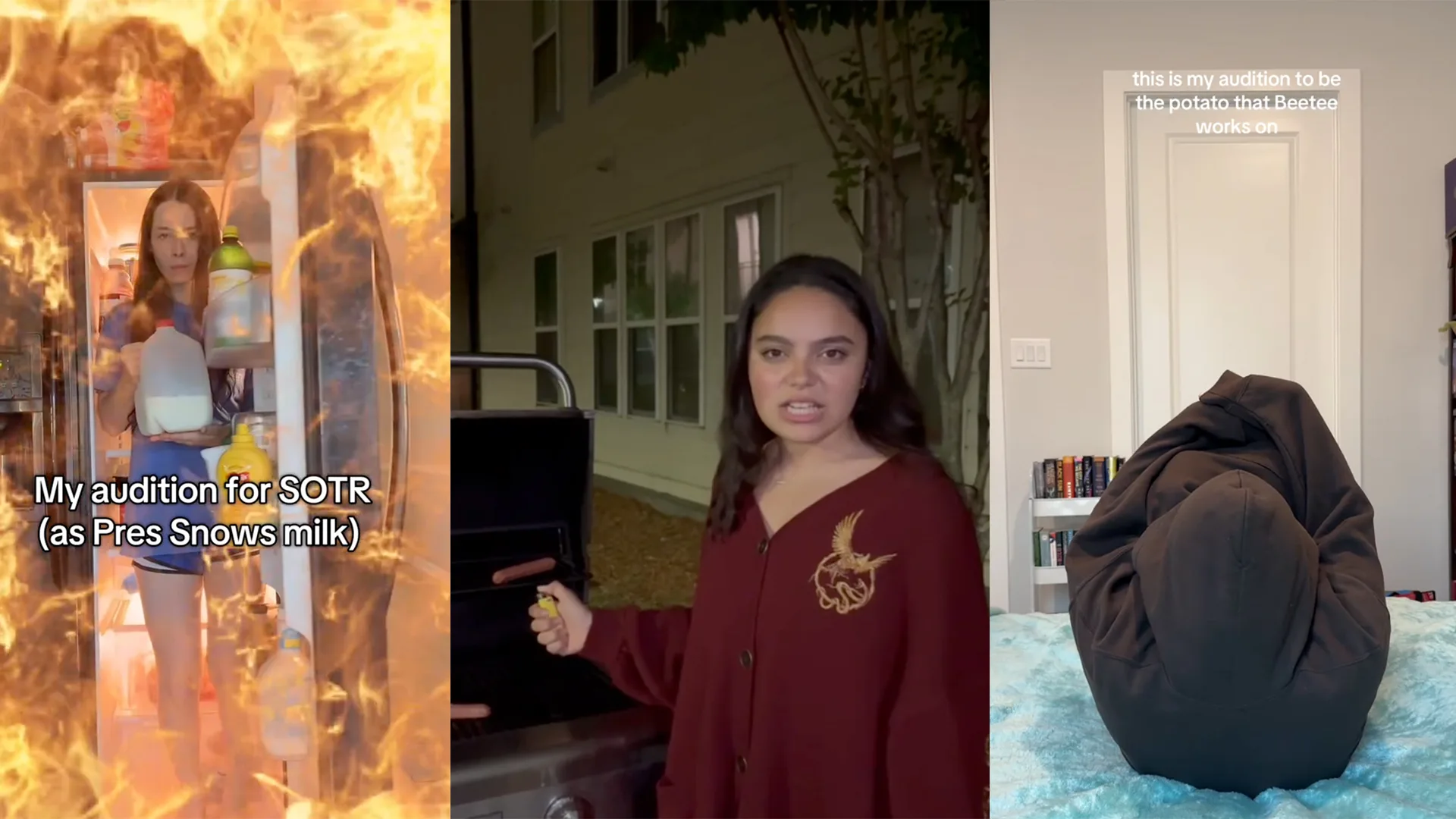 People Filming Wacky Tiktok Auditions For Hunger Games Open Casting