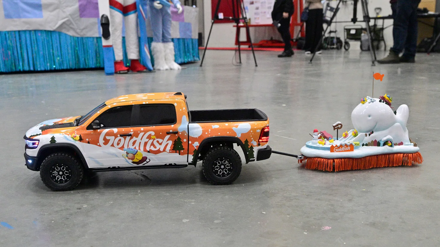 Goldfish's Thanksgiving Day Parade float is the tiniest ever - Fast Company