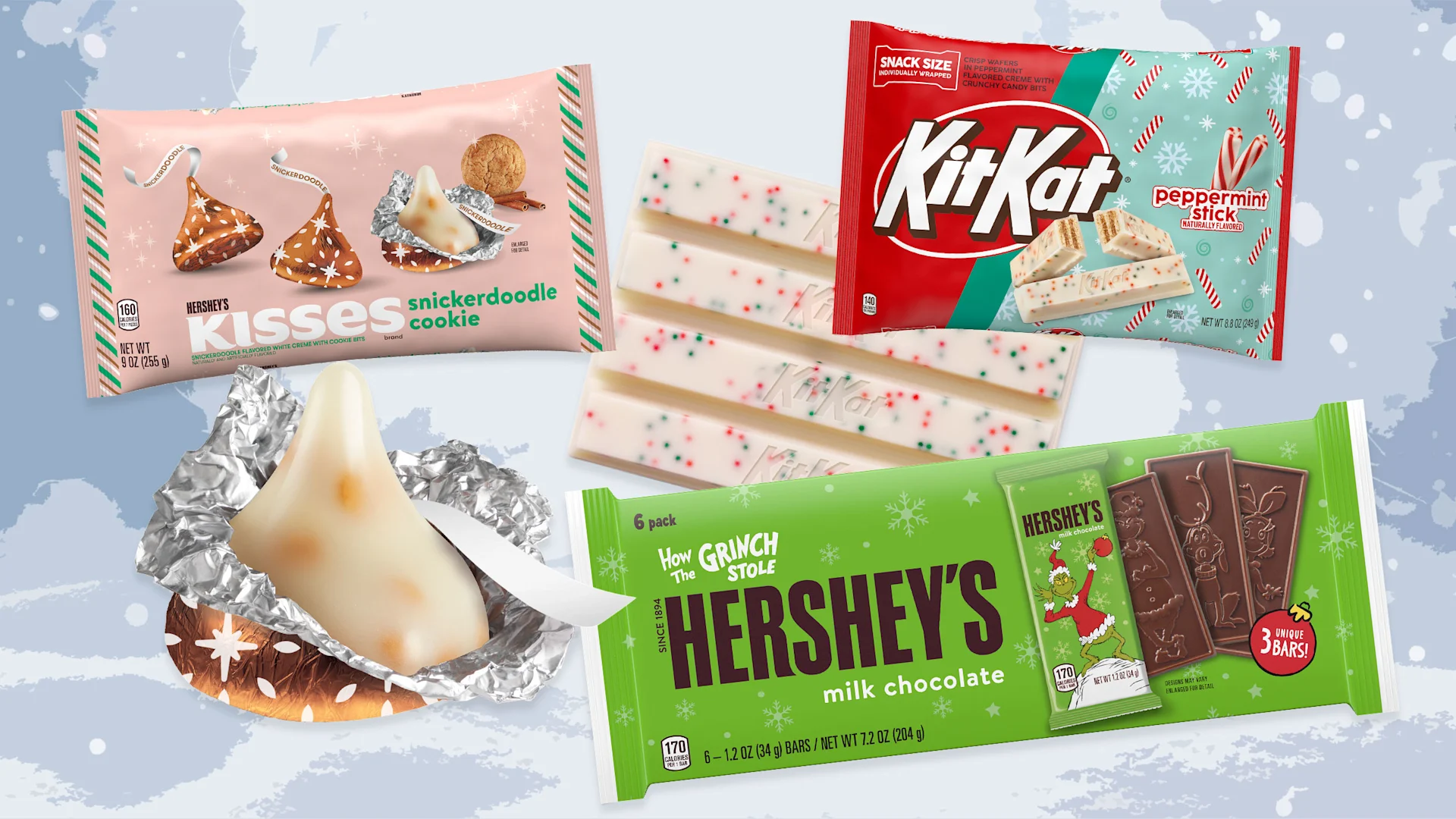 Hershey's new holiday candy: Snickerdoodle Kisses and more - Fast