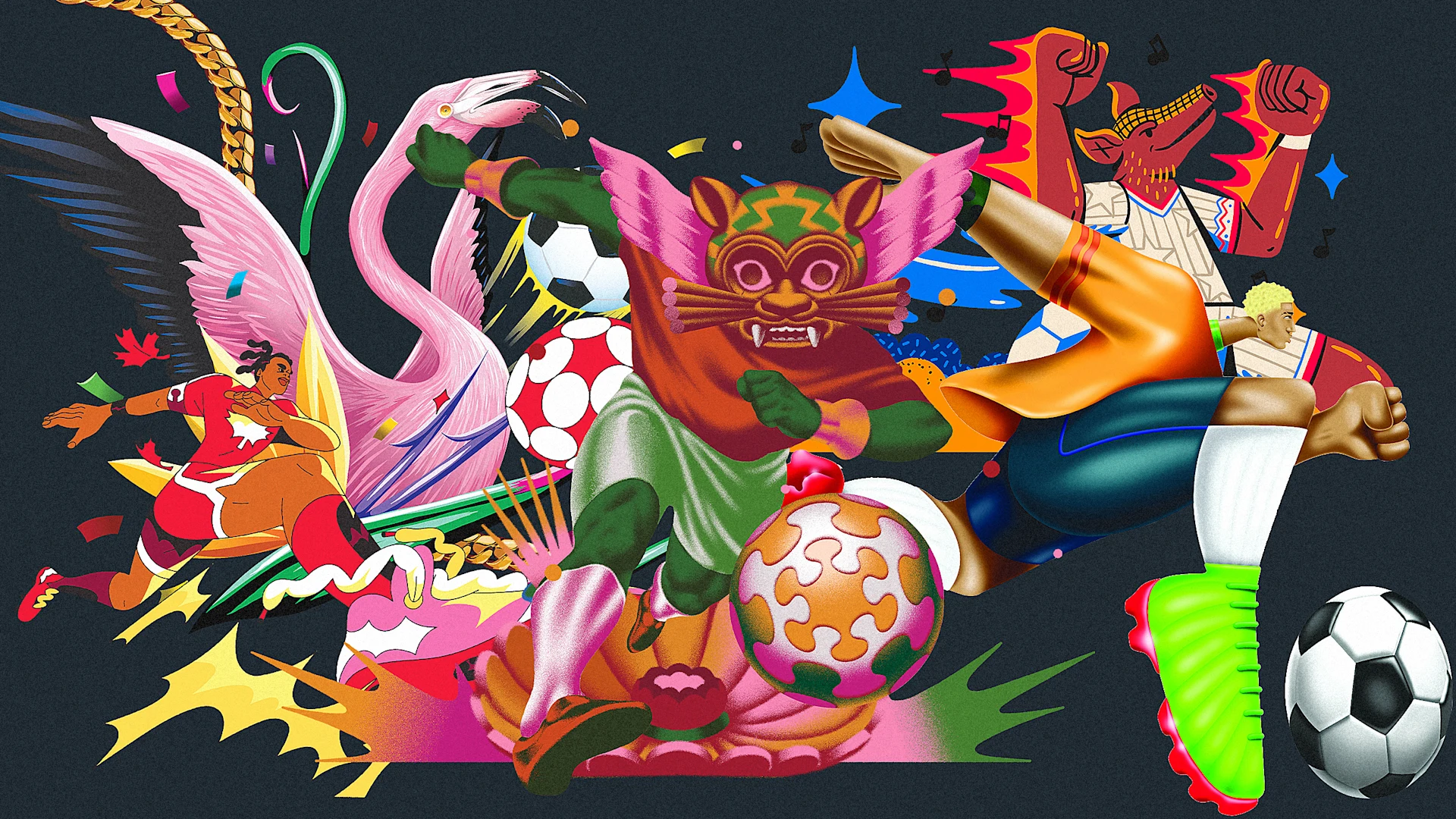 Visa's next World Cup move: Soccer-themed art - Fast Company