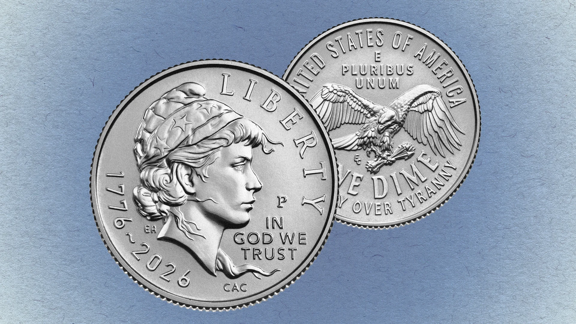 A new dime design gets rid of the olive branch - Fast Company