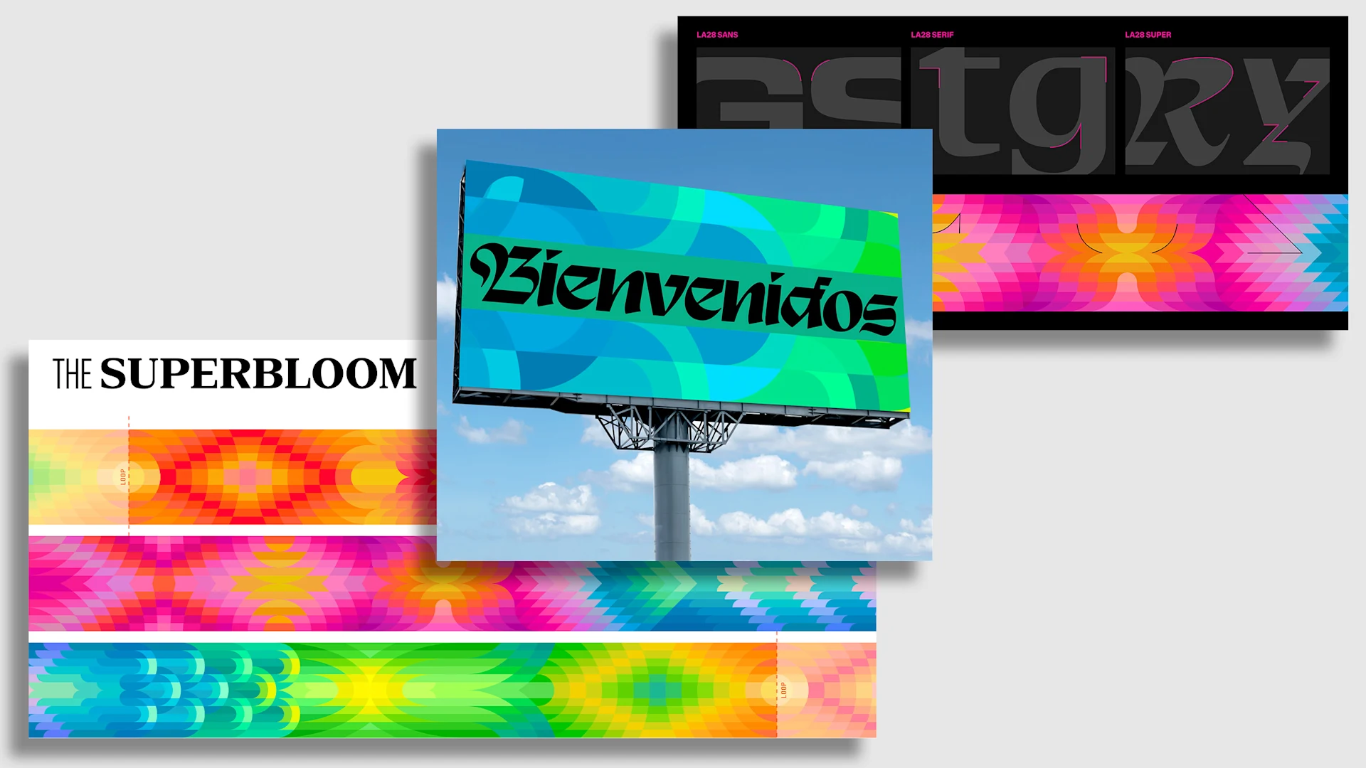 A first look at the vibrant branding for the 2028 L.A. Olympics - Fast  Company