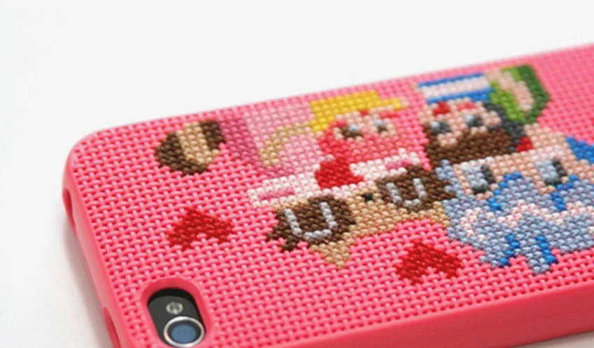A Kit For Cross-Stitching Your Own iPhone Case - Fast Company A Kit For Cross-Stitching Your Own iPhone Case - Fast Company