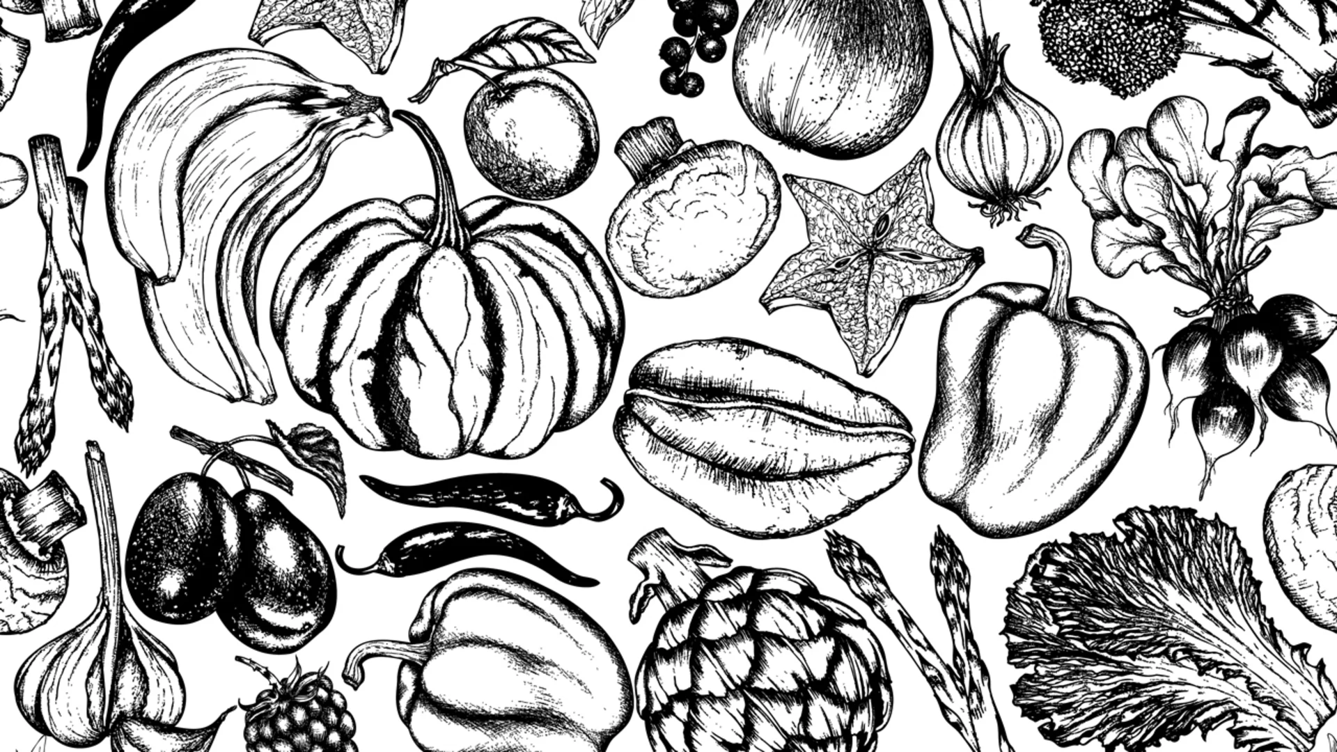 Infographic: A Cheat Sheet For Seeing What Veggies And Fruits Are In Season  - Fast Company, image size:1920x1080
