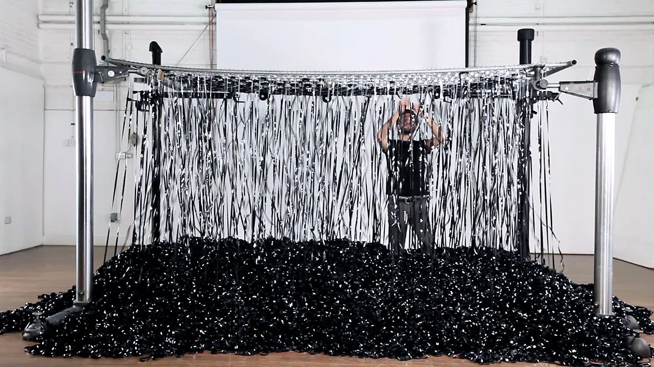 Epic Sculptures Made From Old VHS Tapes - Fast Company