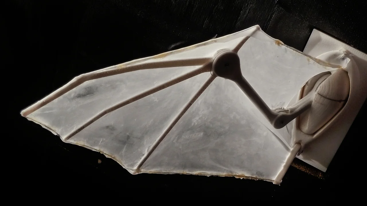 Javabat Wingspan Scientists 3-D Print A 25-Joint