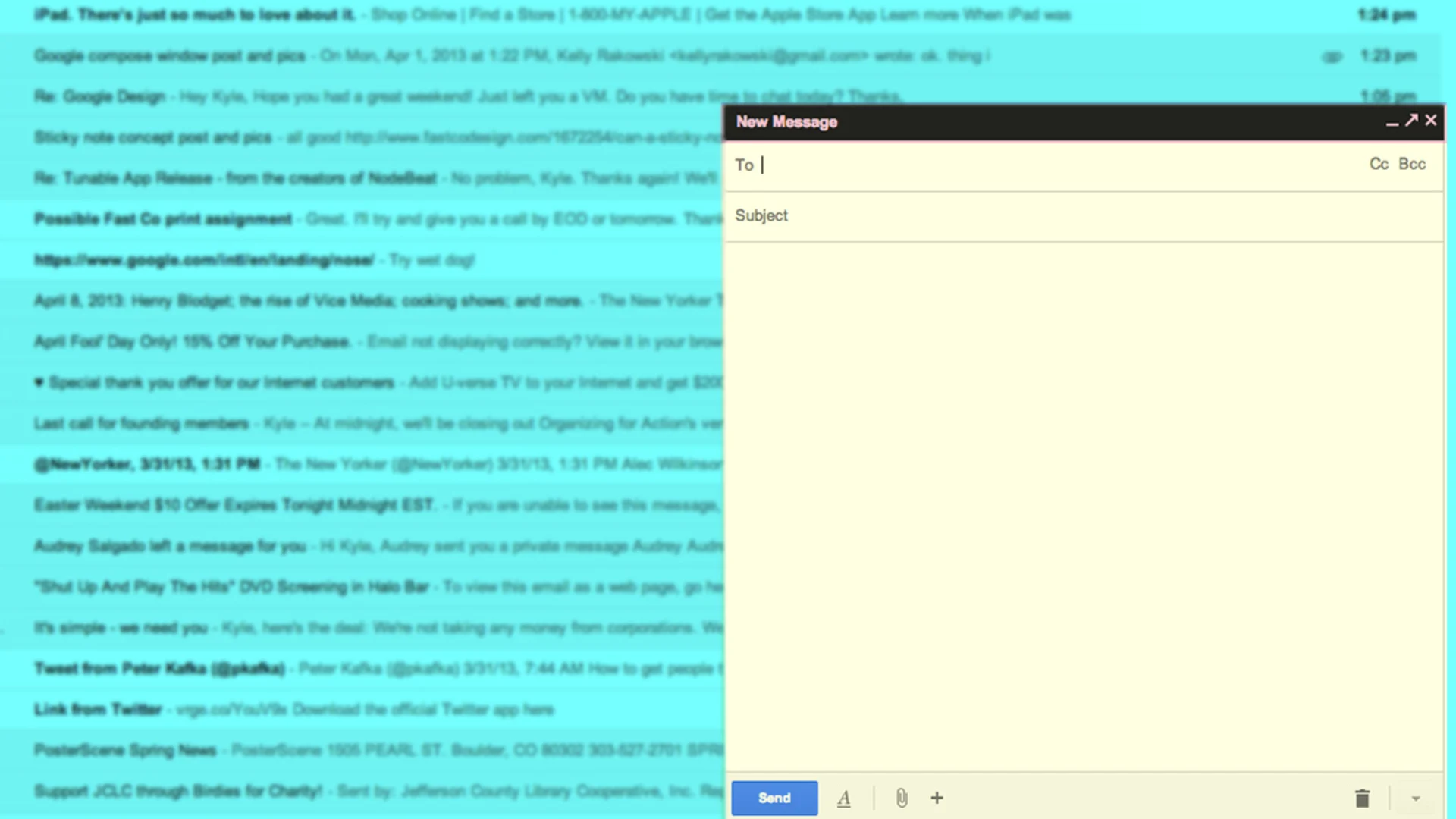 How A Tiny New Compose Window Could Reinvent Gmail - Fast Company