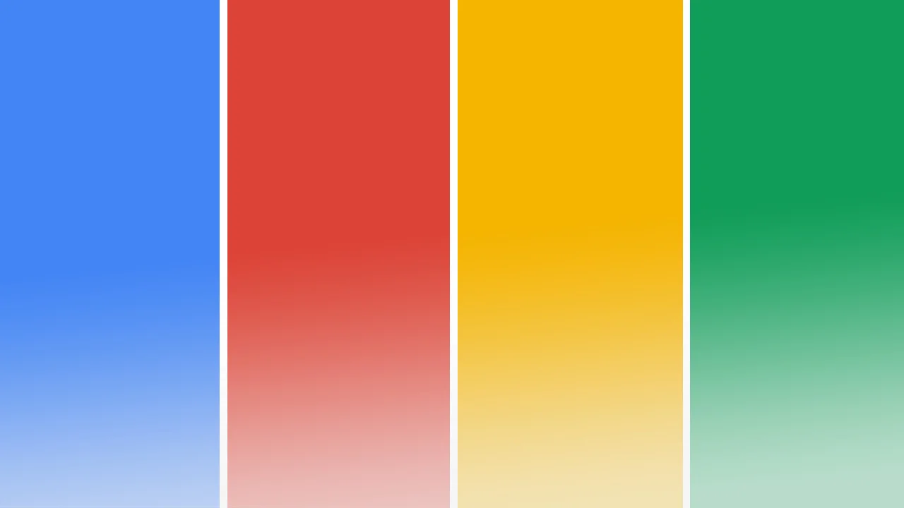 Google Frame Color A Rare Peek At The Guidelines That Dictate Google's Graphic Design ...