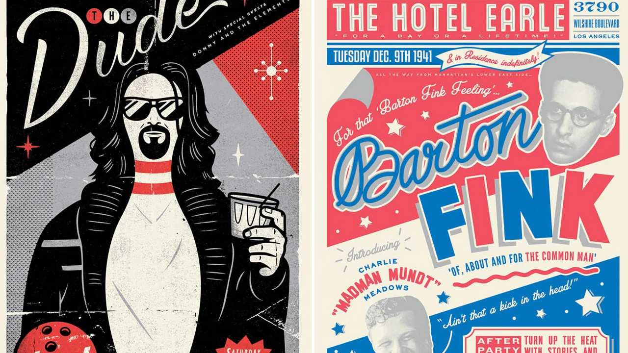 Coen Brothers Movies Reimagined As Gig Posters - Fast Company