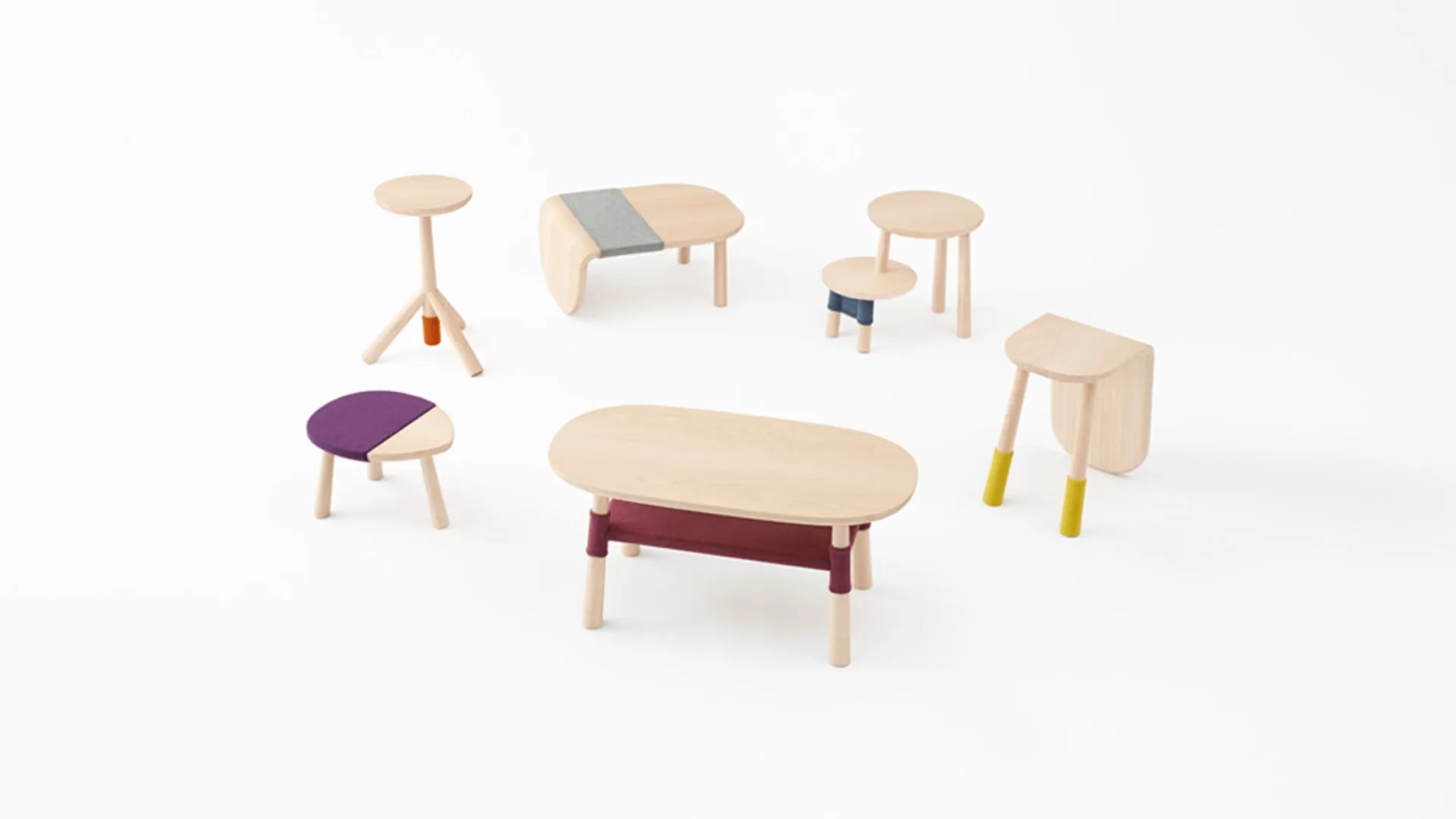カリモク × nendo【Winnie the Pooh】センターローテーブル For Disney, Adorable Furniture Inspired By Winnie The Pooh - Fast