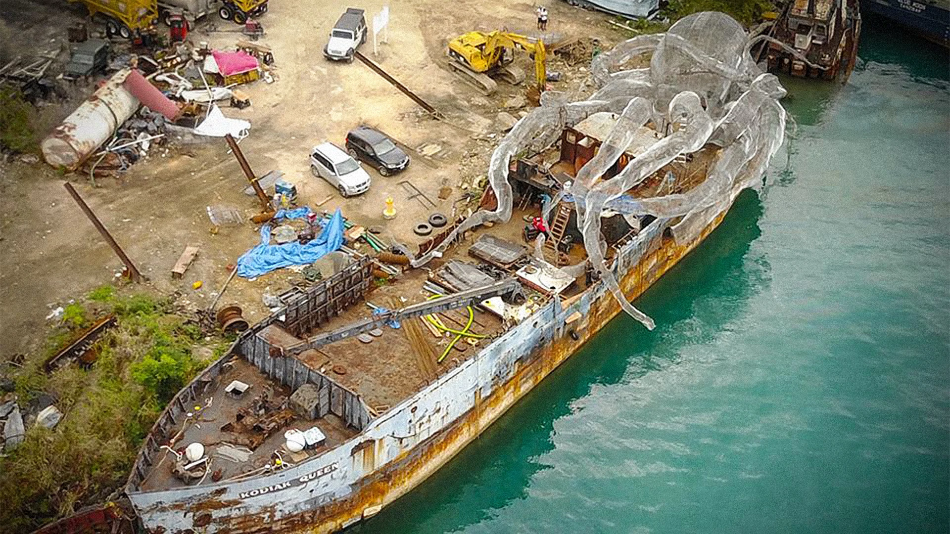 This Gigantic Art Octopus Is The Key To A Coral Reef Revival - Fast Company