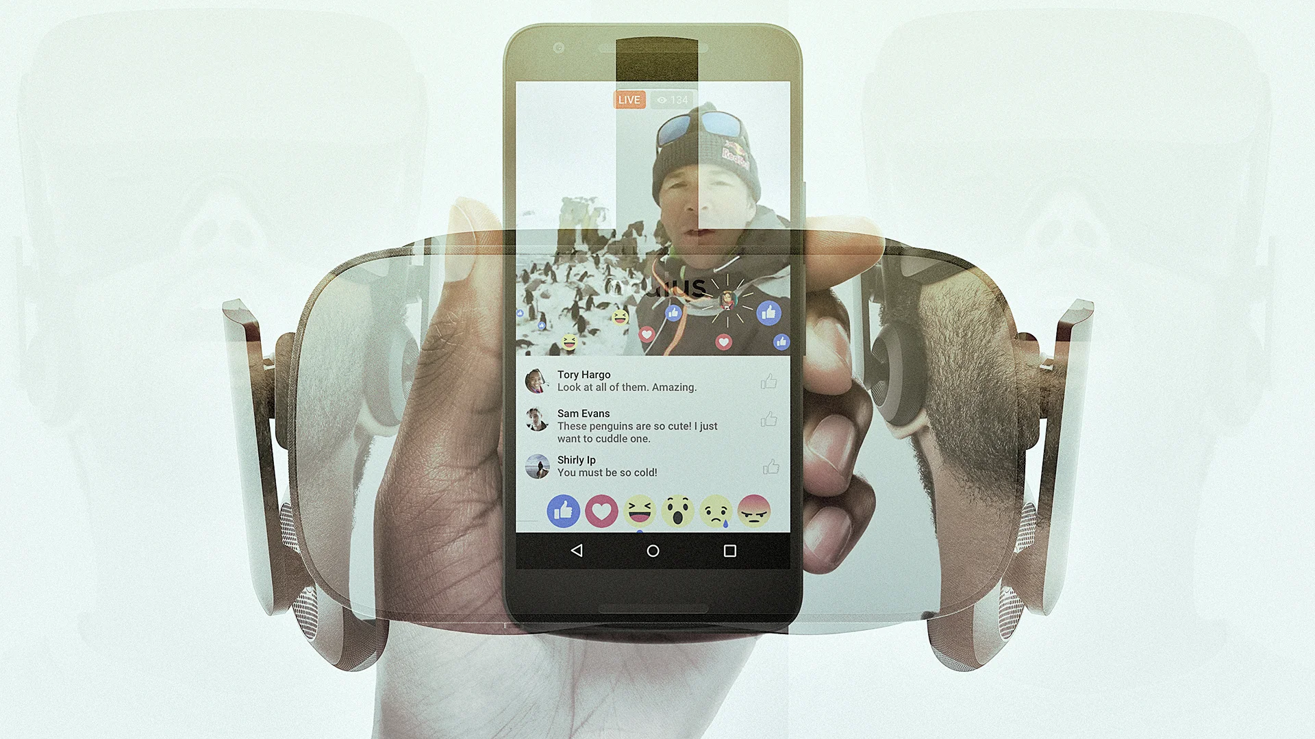 Now You Can Broadcast Facebook Live Videos From Virtual Reality - Fast ...