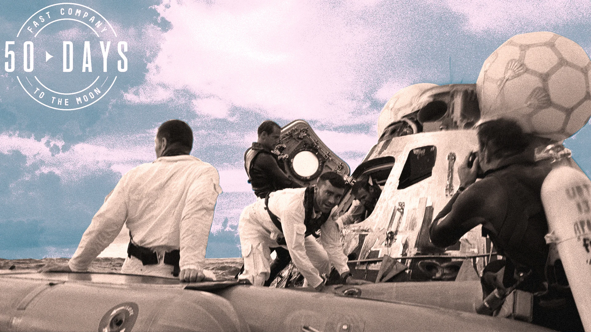 The dramatic scene of Apollo 13's return to Earth that you won't see in ...