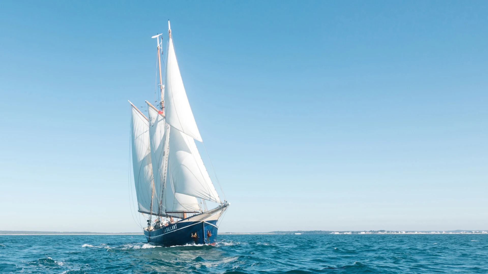Cargo ships are big polluters. Can they go back to using sails 