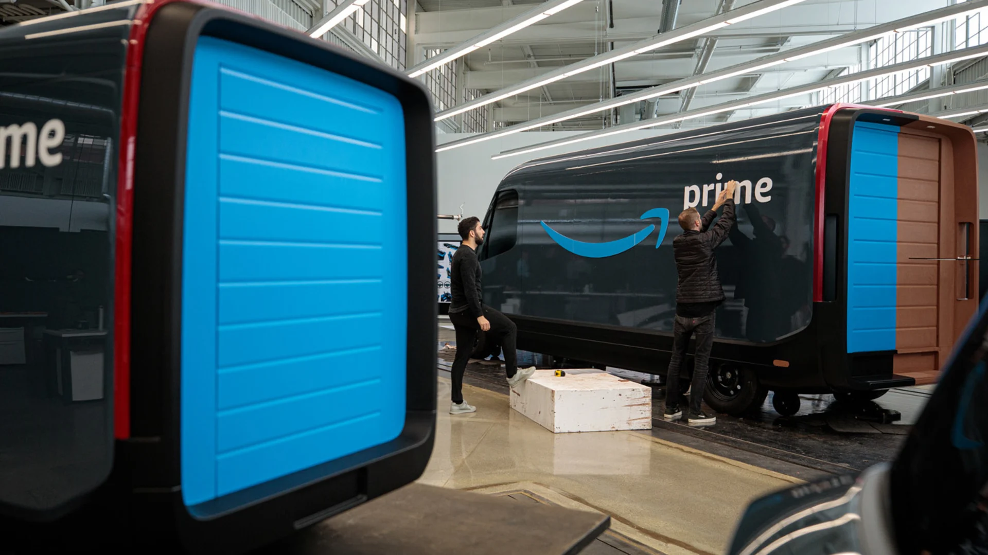 Get used to the look of Amazon s new electric delivery van because they re making 100 000 of them Fast Company