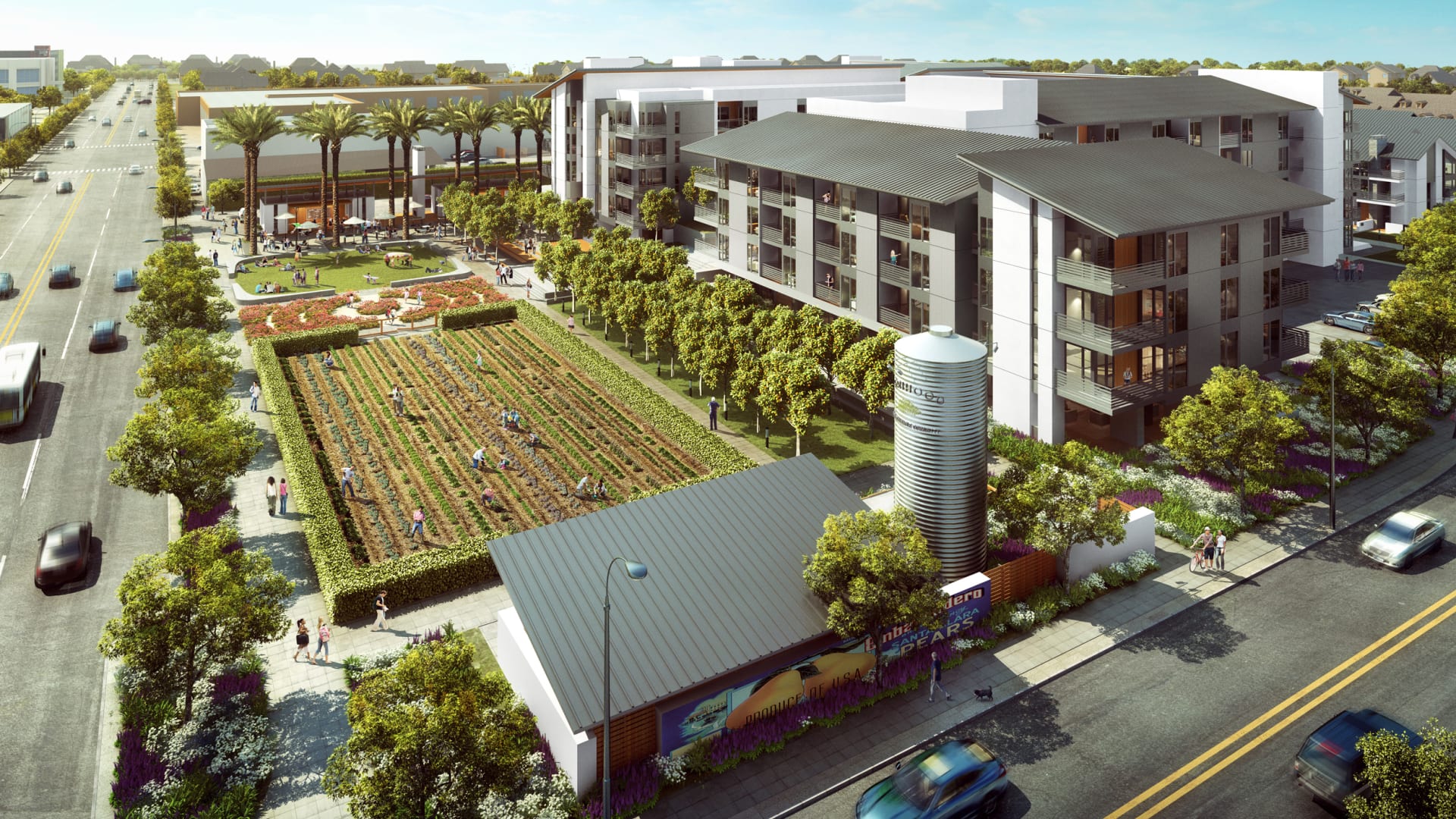 This new mixed-income housing complex comes with its own farm - Fast ...