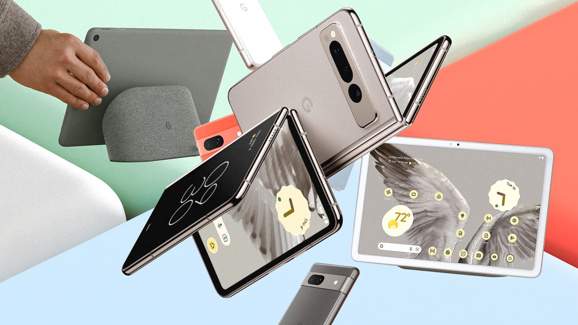 How Google's new Pixel Fold, Tablet, and 7a are designed for
