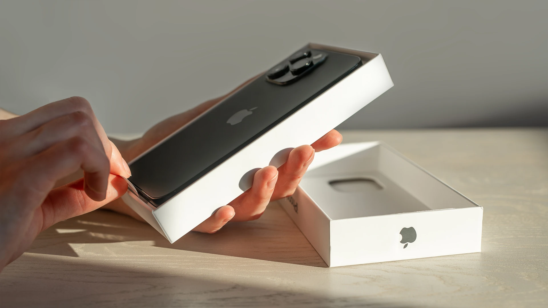 Apple packaging box discount