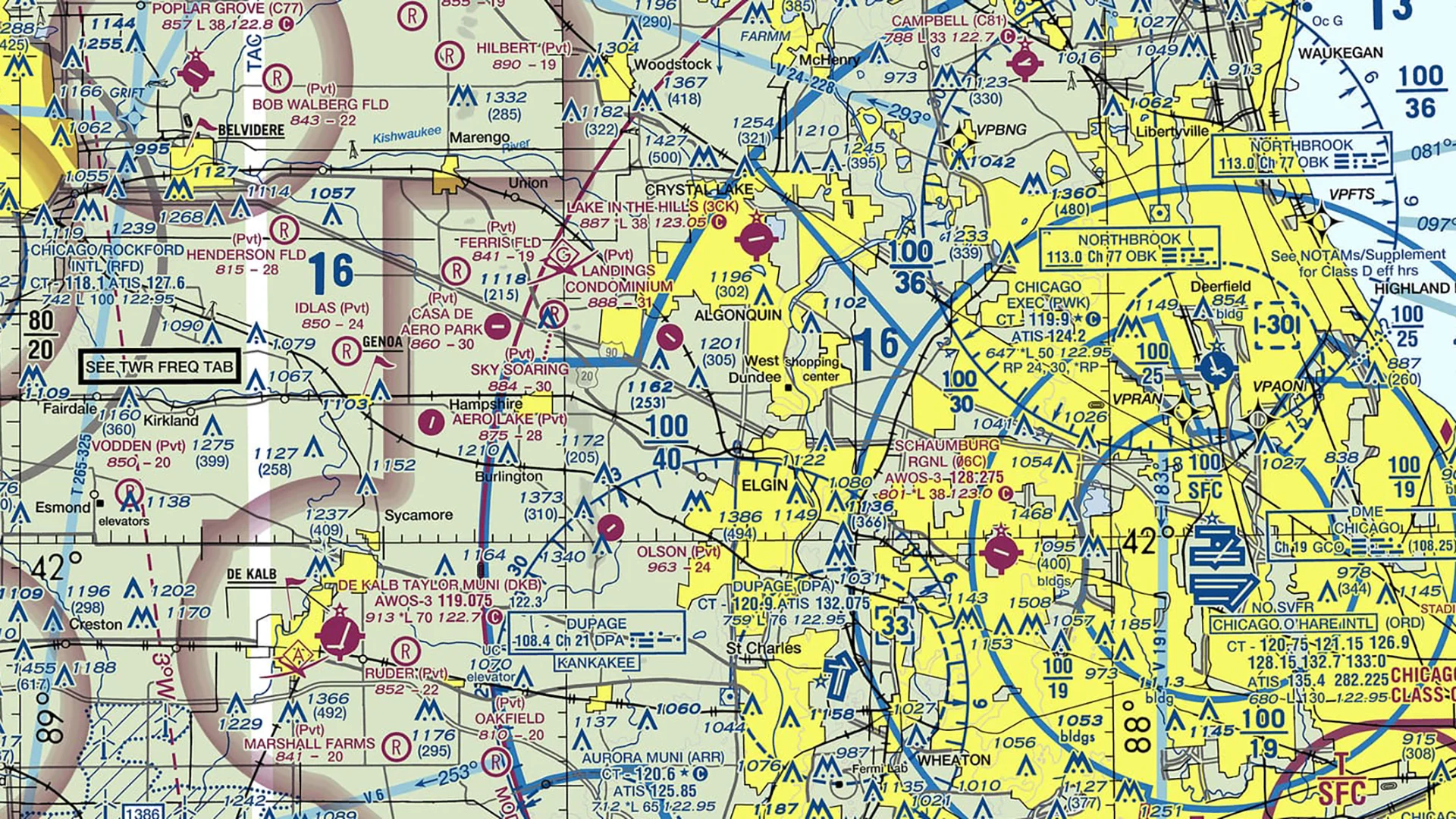 The FAA's wildly complex aviation maps are like works of art