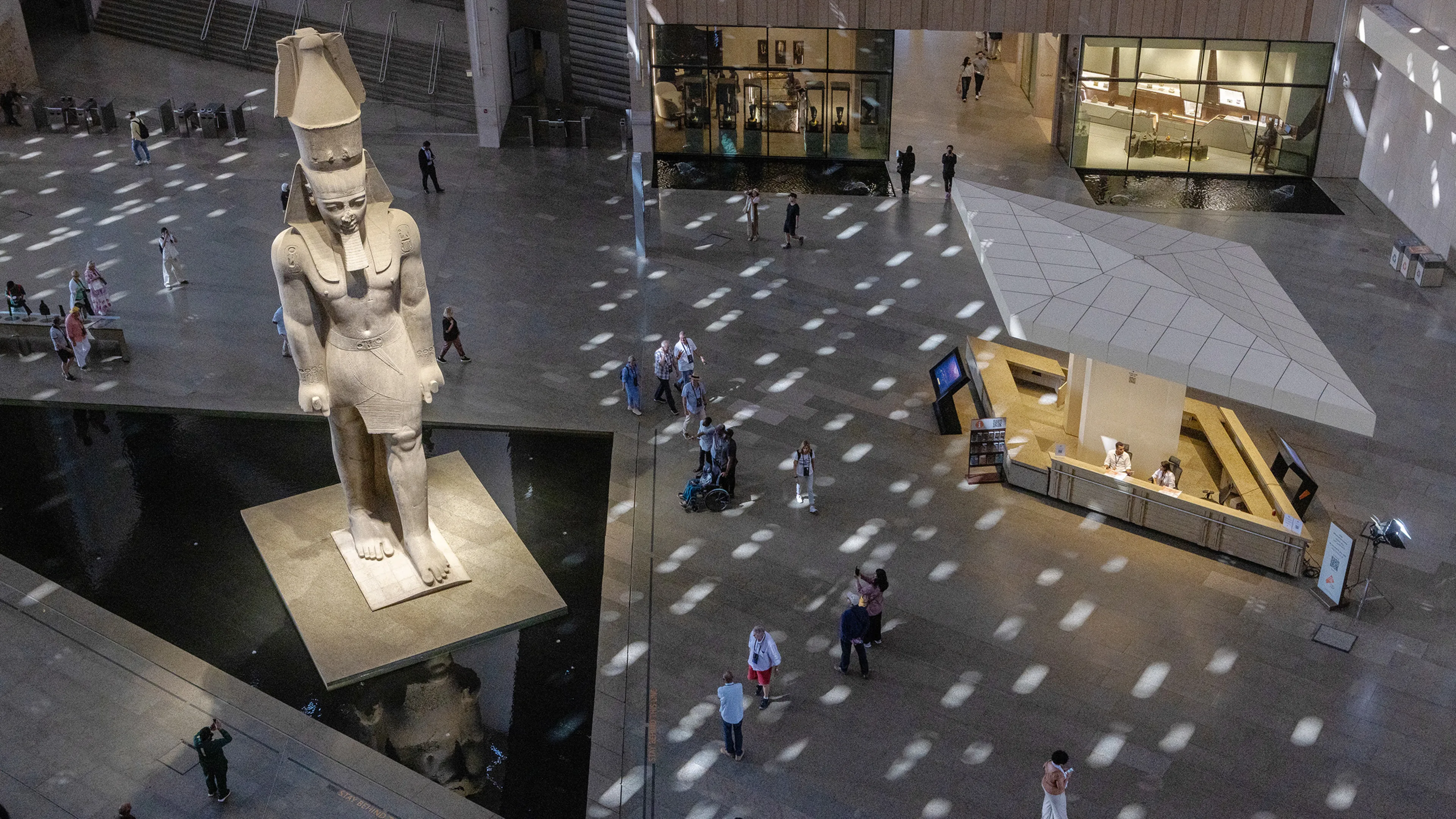 A tiny architecture firm led the design of Cairo's Grand Egyptian