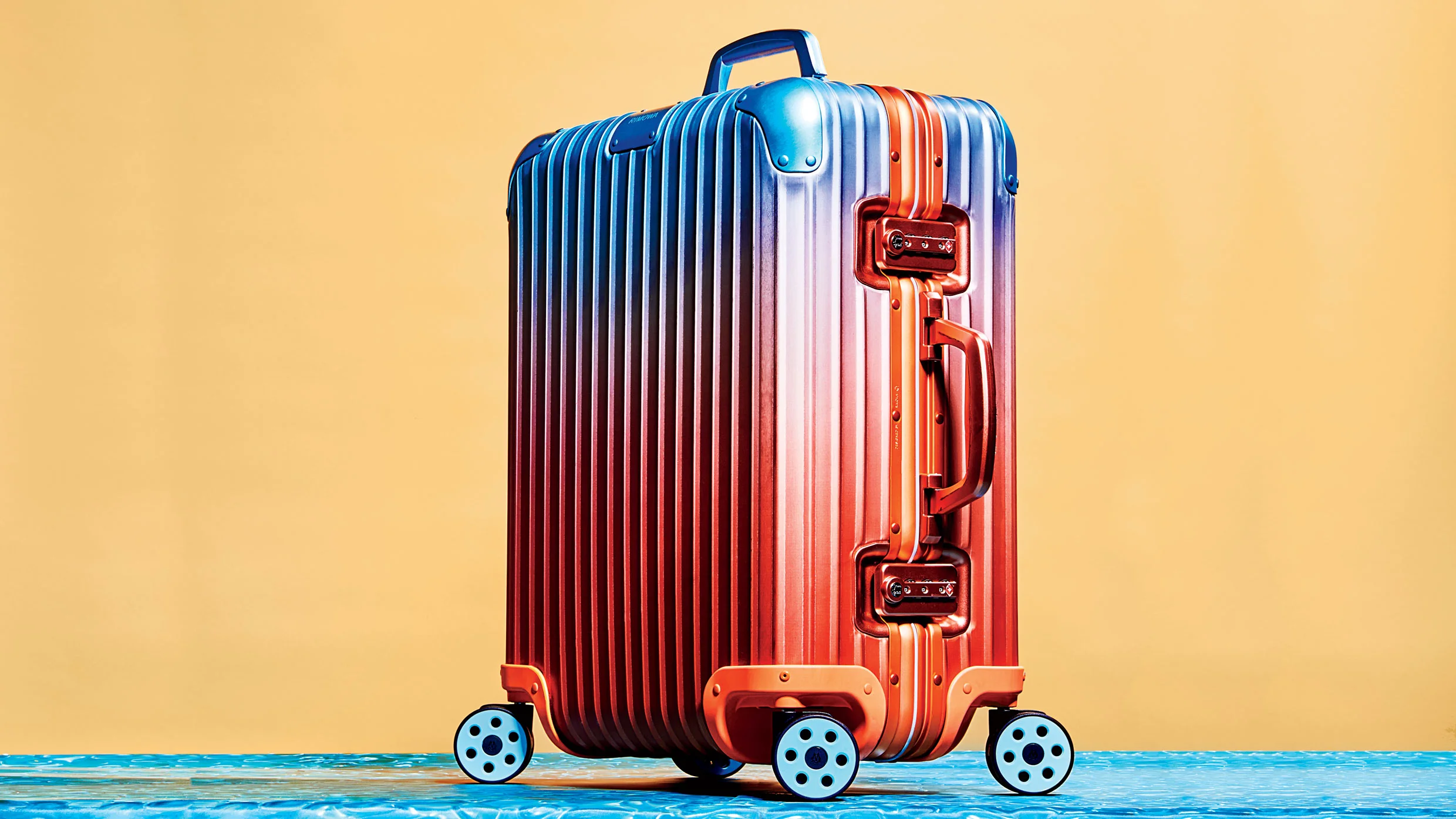 RIMOWA and artist Alex Israel made the suitcase of the summer