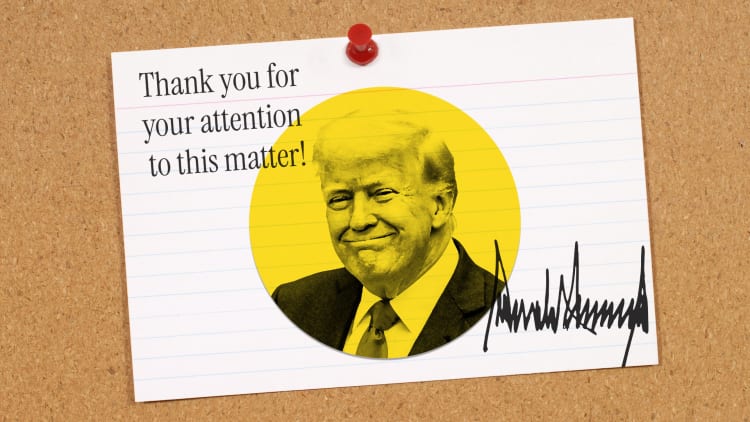 Trump sign-off meme