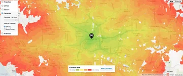 Trulia's New Maps Show Your Commute Time From Your New House - Fast Company
