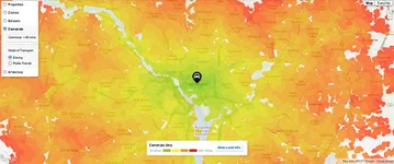 Trulia's New Maps Show Your Commute Time From Your New House - Fast Company