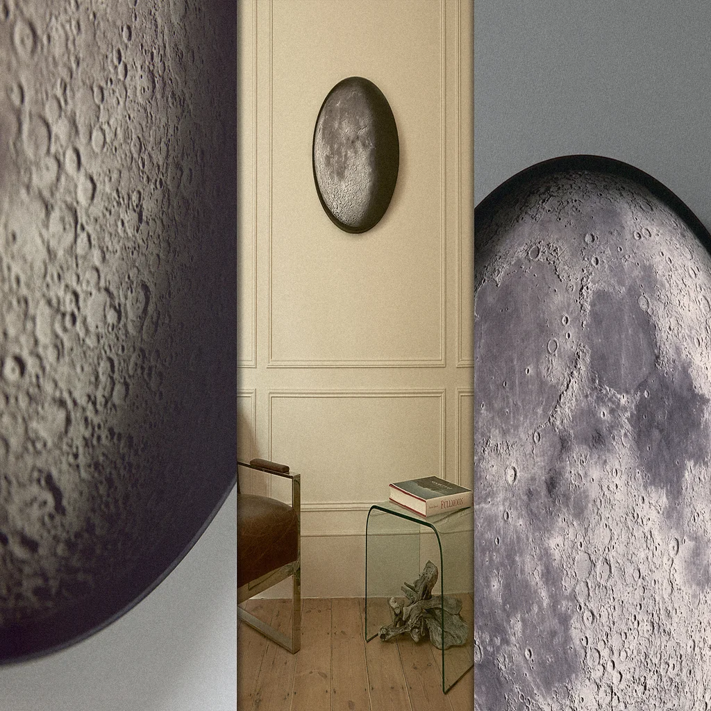 You can bring moonlight indoors thanks to this high-tech lamp that