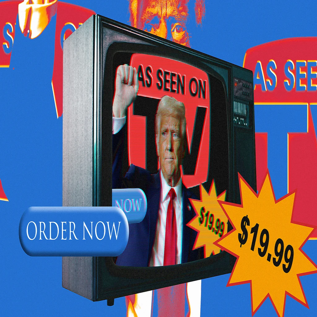 Trump Visuals This is why Donald Trump reminds you of an infomercial - Fast Company