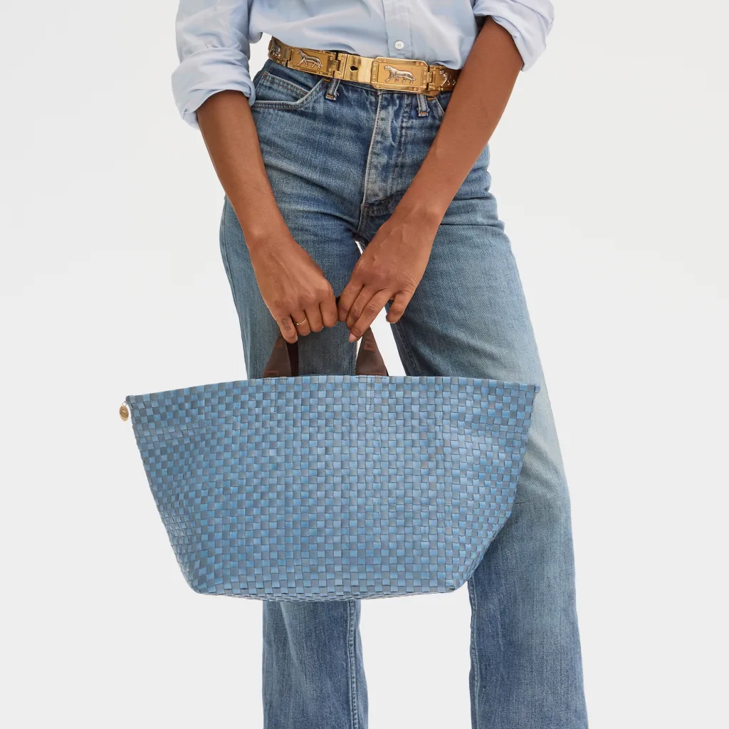 Bateau-Tote-Woven-Checker-HB-TT-LM-10006