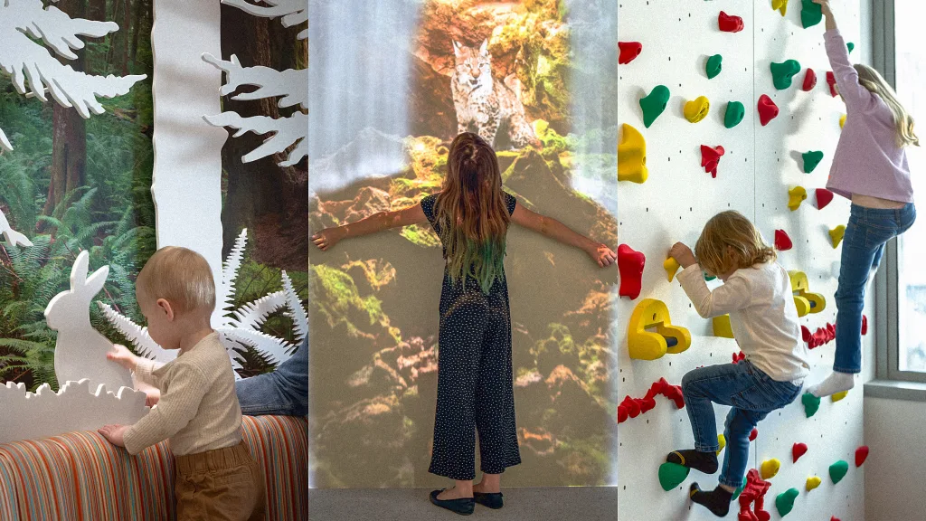 The unusual layout of this clinic is designed to help children with chronic pain